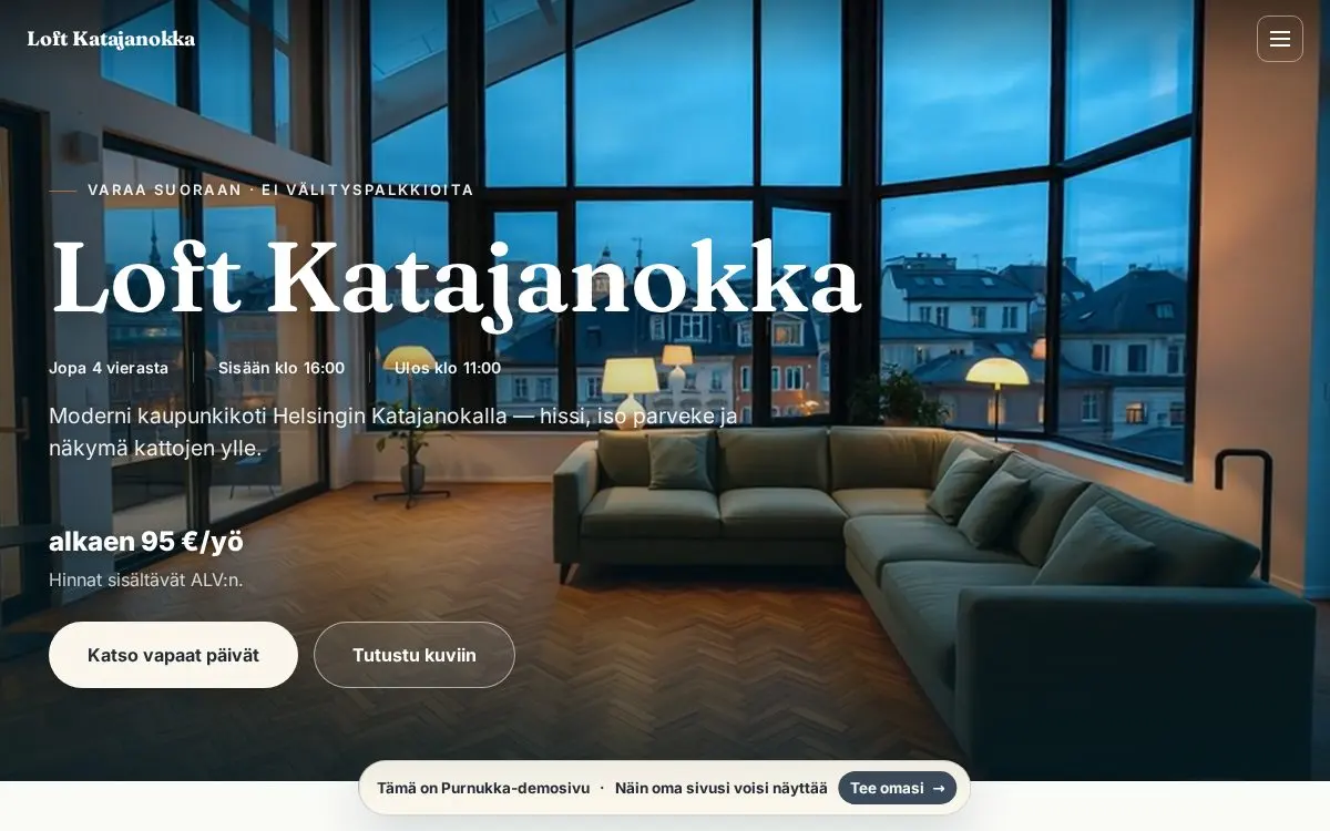 Demosivu: Kaupunkikoti